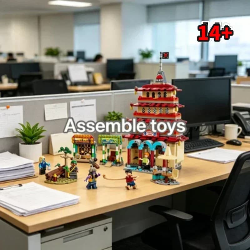 Bandai Launch Classic Style 75638 : Arlong Park Bricks Construction Official Style Gift Collection compatible with LEGO bricks
