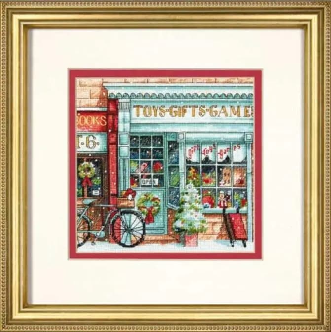 DIM08900 Home Fun Cross Stitch Kit Package Greeting Needlework Counted Kits New Style Joy Sunday Kits Embroidery Stich Diy Craft