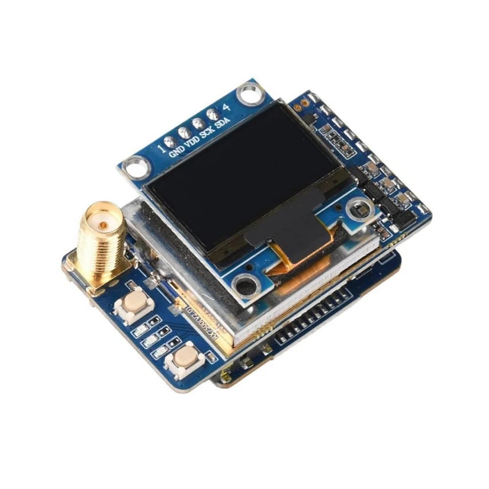 6.1G-7.2G FPV Video Receiver 64CH 7.2GHz 0.96 Inch OLED Display -95dBm Sensitivity DC5-36V 420mA for FPV Drone Ground Station