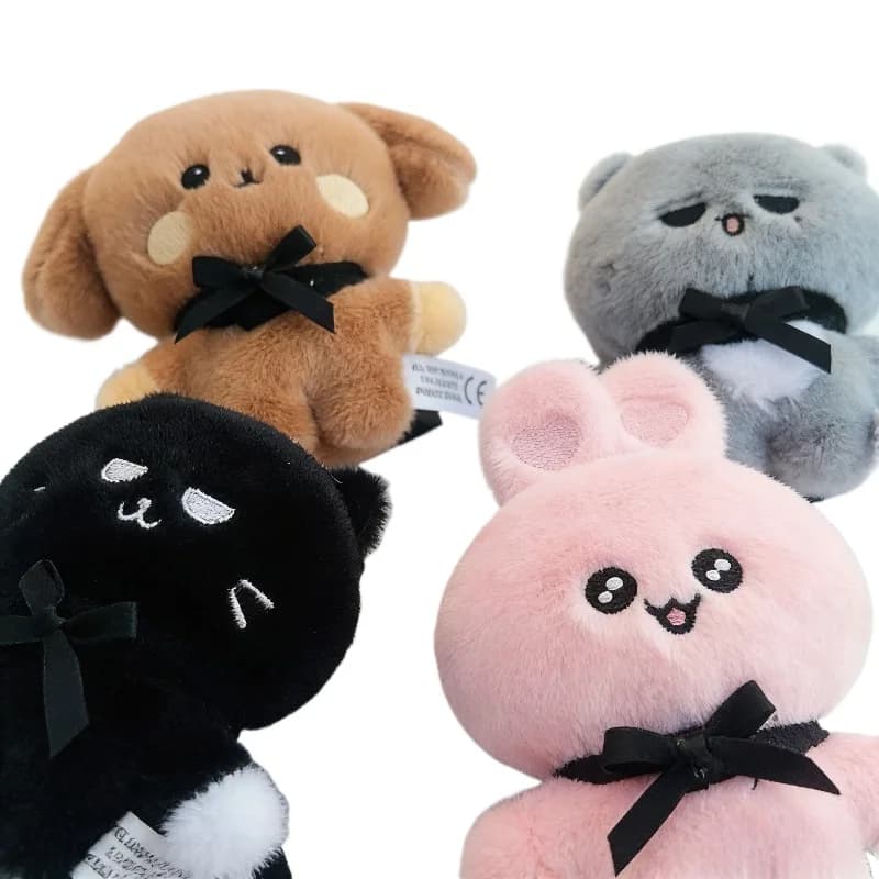 New Kpop Korean DREAMCATCHER Plush Pendant Pink Rabbit Cartoon Car Phone Bags Keychains Fans Gifts Mini Key Chains 10CM