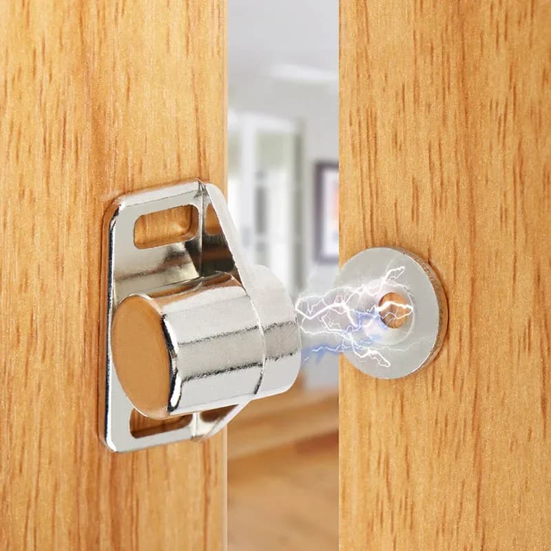 Fermaporta per armadio con magnete ultra sottile, fermaporta per armadio, accessorio hardware per mobili per la casa