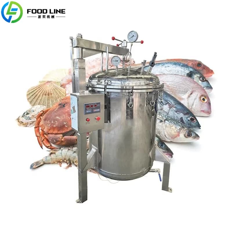 FL Customzied Different Customization Hydraulic Lid Opening Kettle for Food Stort Industrial Electric Pressure Pot