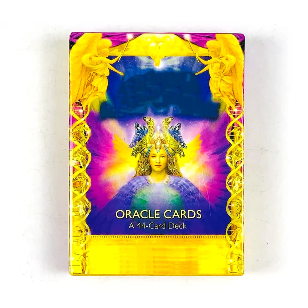 Nuove Carte Oracolo: Mazzo da 44 Carte per Divinazione e Propiziazione, Gioco da Tavolo per Intrattenimento tra Amici, Meditazione e Feste