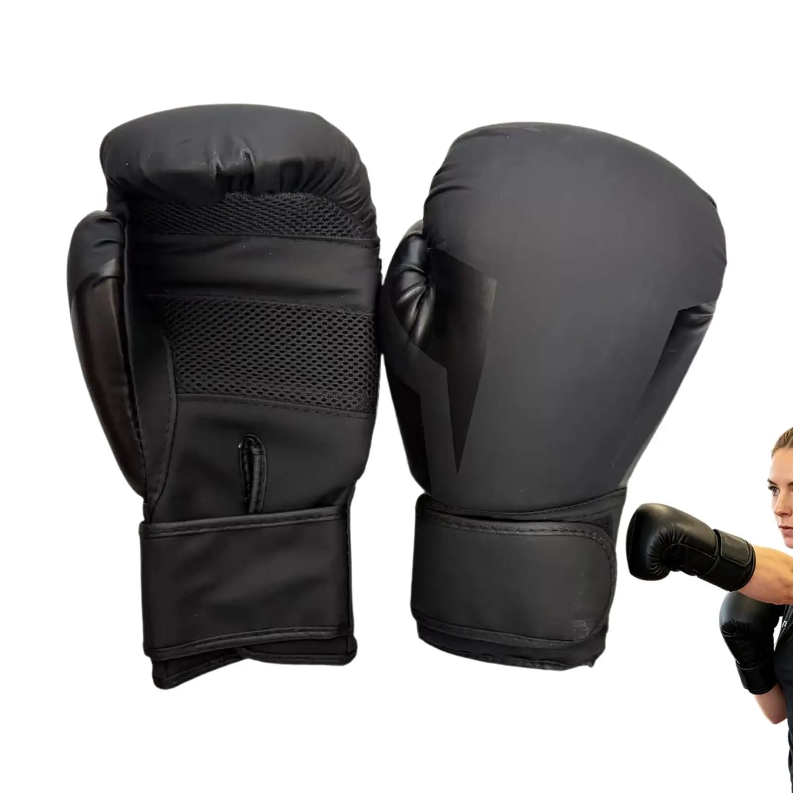Boxing Gloves Men 12oz Punching Mitts Fighting Exercise Equipment Punching Bag Training Gloves For Men Women Family Gym Studio