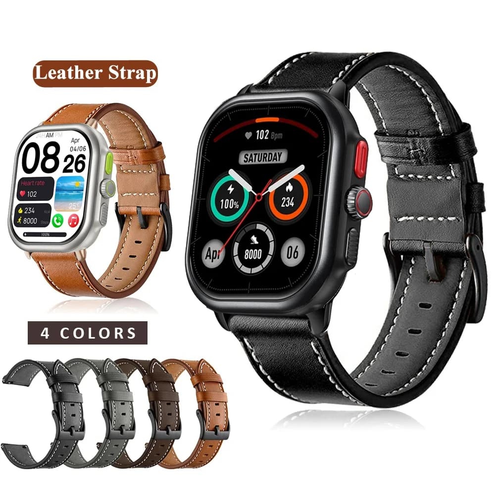 Cinturino in pelle cinturino per Zeblaze Beyond 3 PRO cinturino da polso intelligente bracciale Quick Releas per oltre 3 accessori per orologi PRO