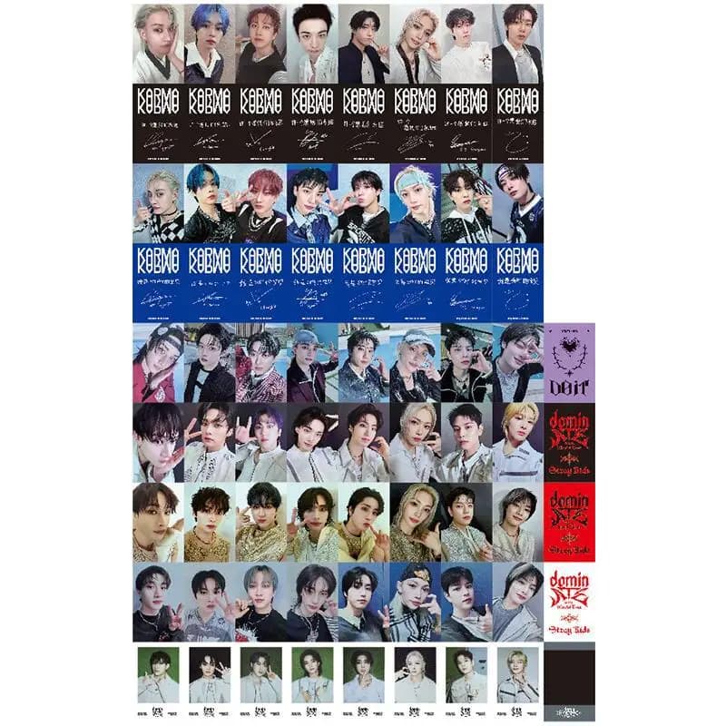 Stray Kids DOIT Small Card World Tour Set Card Star Card SKZOO Peripheral Star Men's Team Collection Card