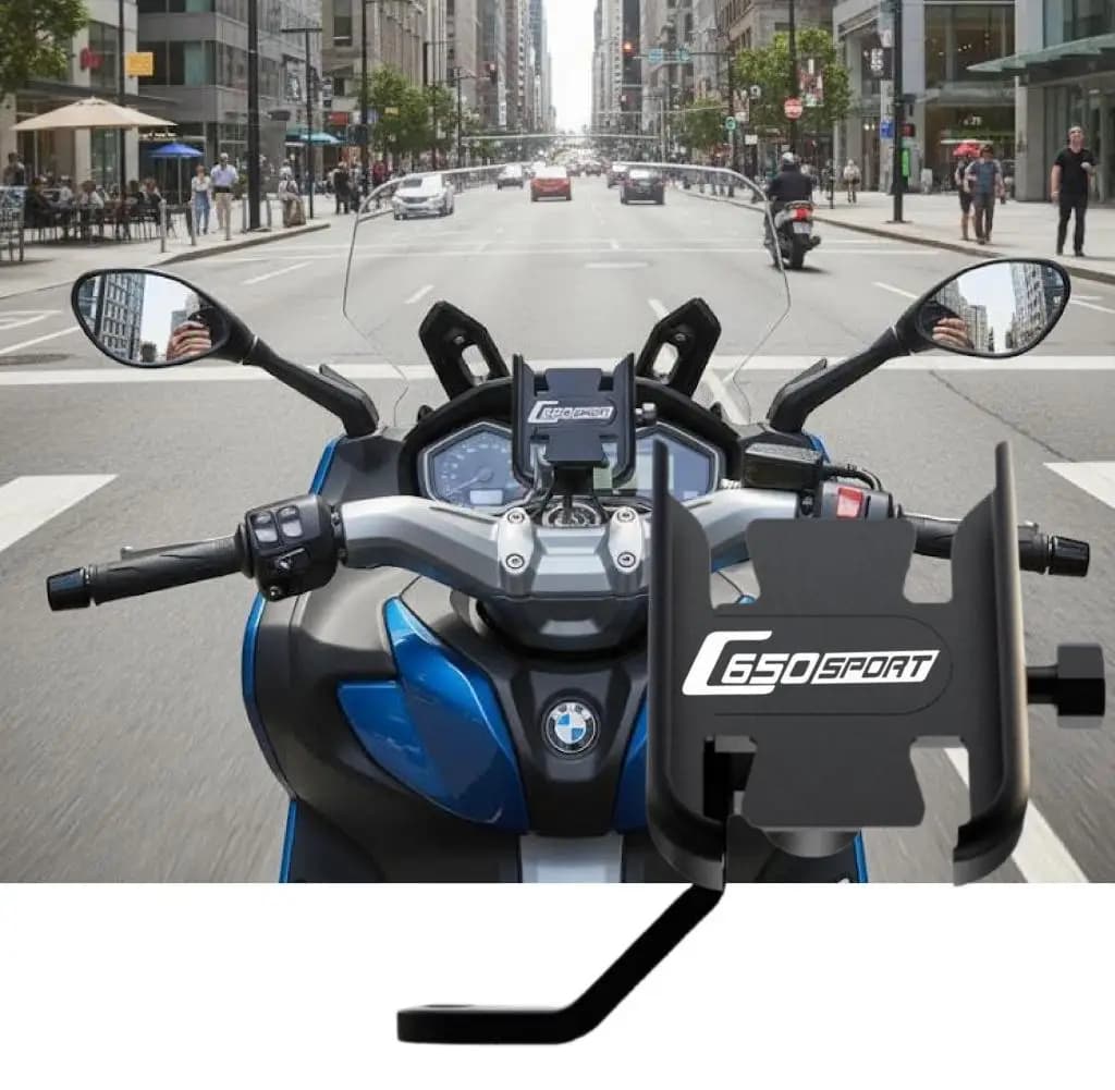 Moto Del Telefono Mobile Per BMW C650 C650 SPORT C650SPORT 2015 2016 2017 scooter Manubrio Supporto Del Telefono GPS Del Basamento Della Staffa