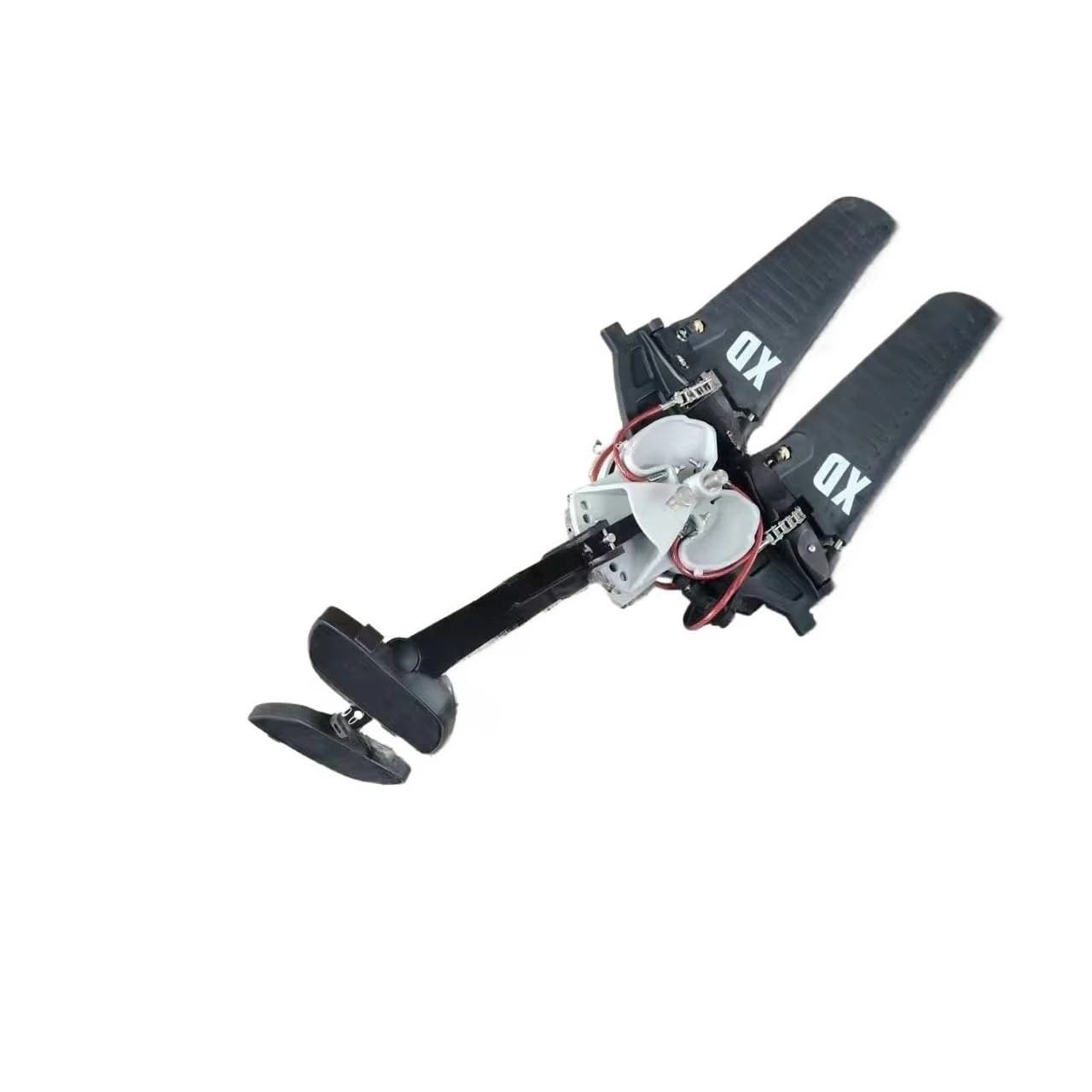 Kayak Paddle Board Foot Pedal Thruster System with Penguin-Style Flipper Propulsion