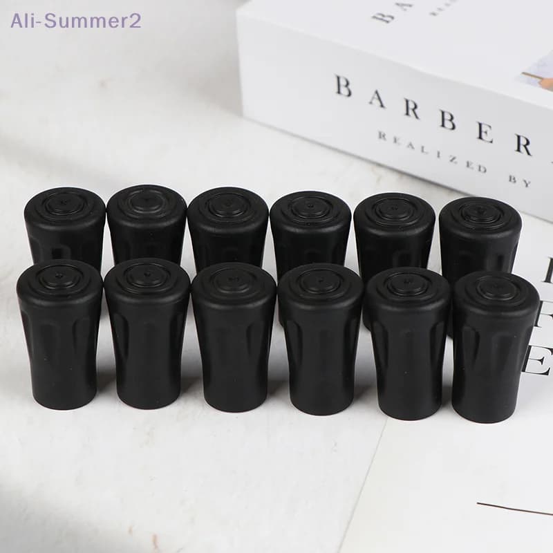 (Summer) {MX} 6 pieces anti-slip protective cap for trek rod tip for walking stick plastic bearing lower foot cover for trekking rod