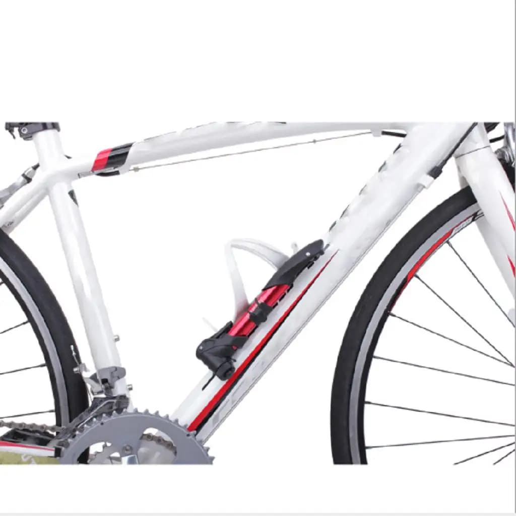 Supporto per Pompa Bici in Nylon Resistente, Clip di Fissaggio per Telaio per Accessori Bici da Strada e Mountain Bike