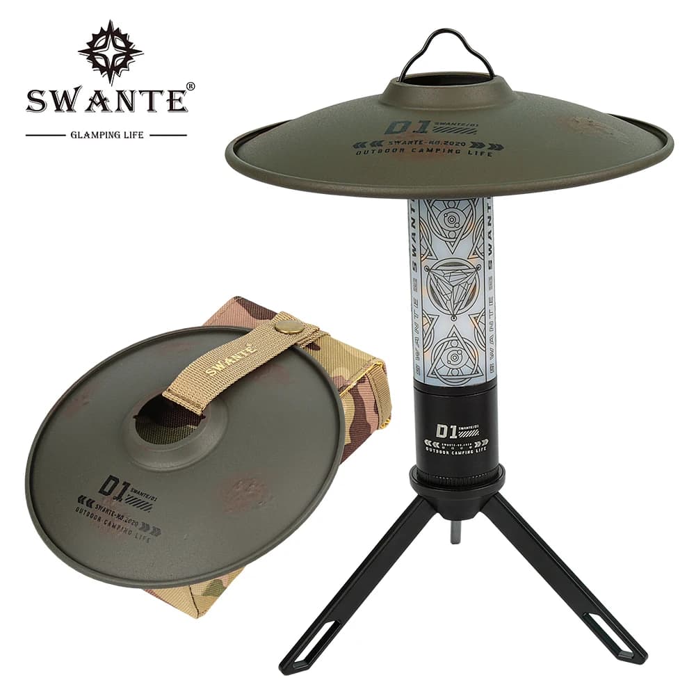 Swante Camping Stick Lantern Outdoor Hiking Light Multifunction 2600mAh 6 Lighting Models Torch Led Camping Tent Light