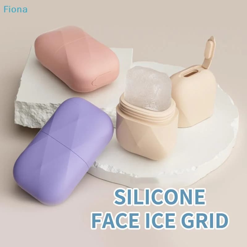 ✔ Stampo in Silicone per Ghiaccio Facciale, Rullo per Ghiaccio Riutilizzabile per la Cura della Pelle, Massaggiatore per Terapia del Freddo
