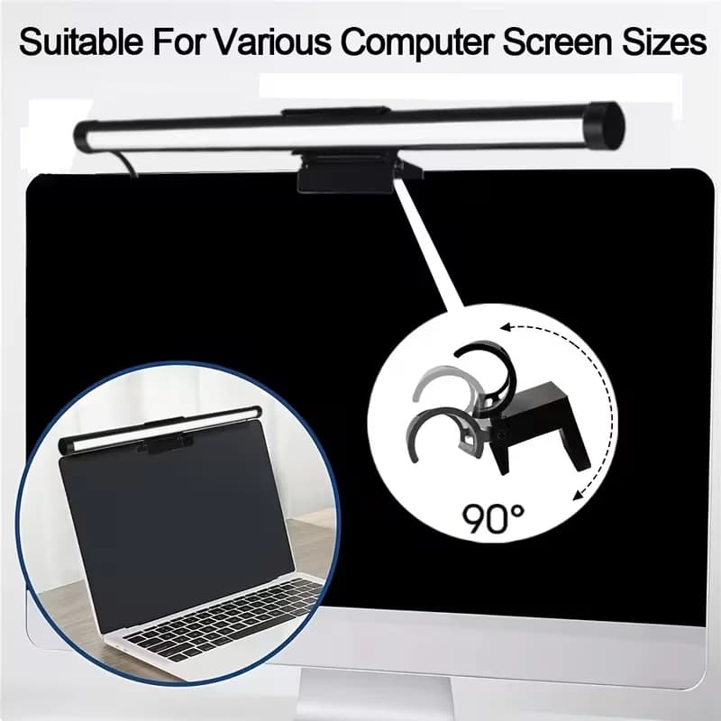Led Monitor Light Bar Computer Lamps Reading Light Screen Hanging Desk Light Stepless Dimming Monitor For Bedroom Study Room