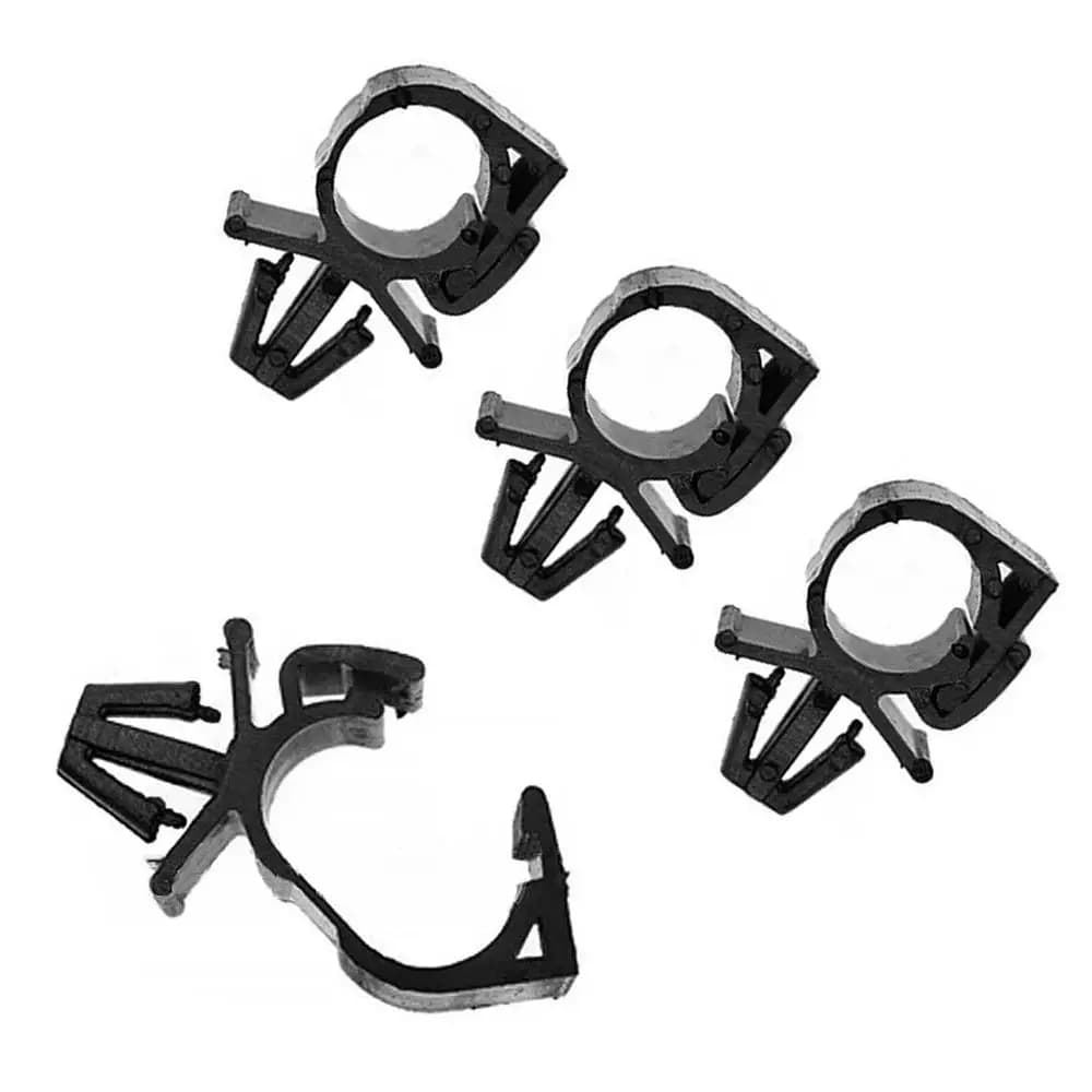10 Pezzi Accessori Auto: Fascette per Tubi Flessibili, Clip per Fori da 11mm, Morsetti per Tubi Olio, Fascette per Cavi, Fissaggi per Cablaggio Auto Corrugato