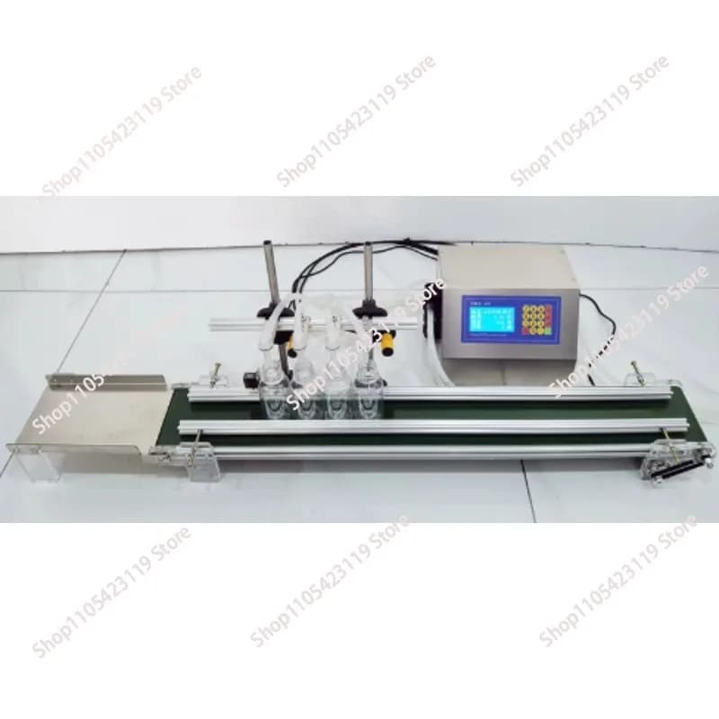 Macchina Riempitrice Automatica a 4 Teste 4H1200/3200/6500 per Bottiglie di Succo Essenziale con Nastro Trasportatore