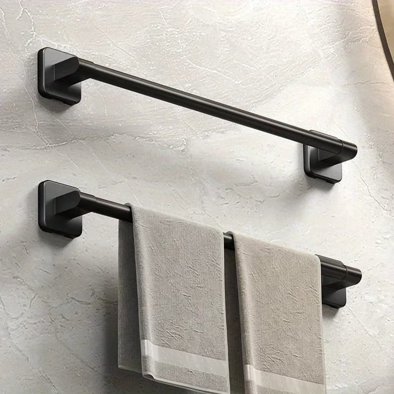 Portasciugamani Appendiabiti per porta Scaffale sopra porta portasciugamani Supporto sospeso in acciaio inossidabile Bagno Armadio da cucina Mensola Hardware per il bagno