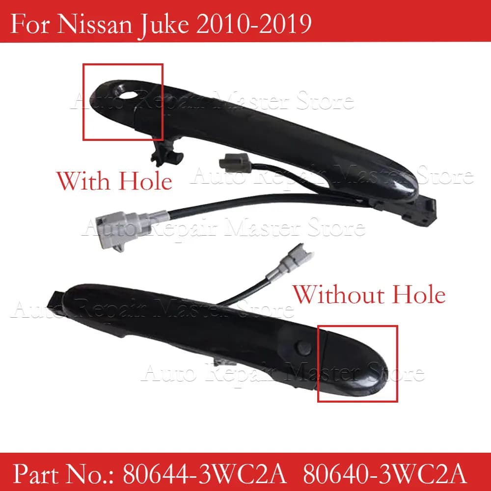 Per il 2010-2018 Nissan Versa Juke Cube Maniglia per porta esterna anteriore sinistra 80644-3WC2A 80640-1FA5B 82644-1FA5A 82646-3WC2A 80640-3WC2A