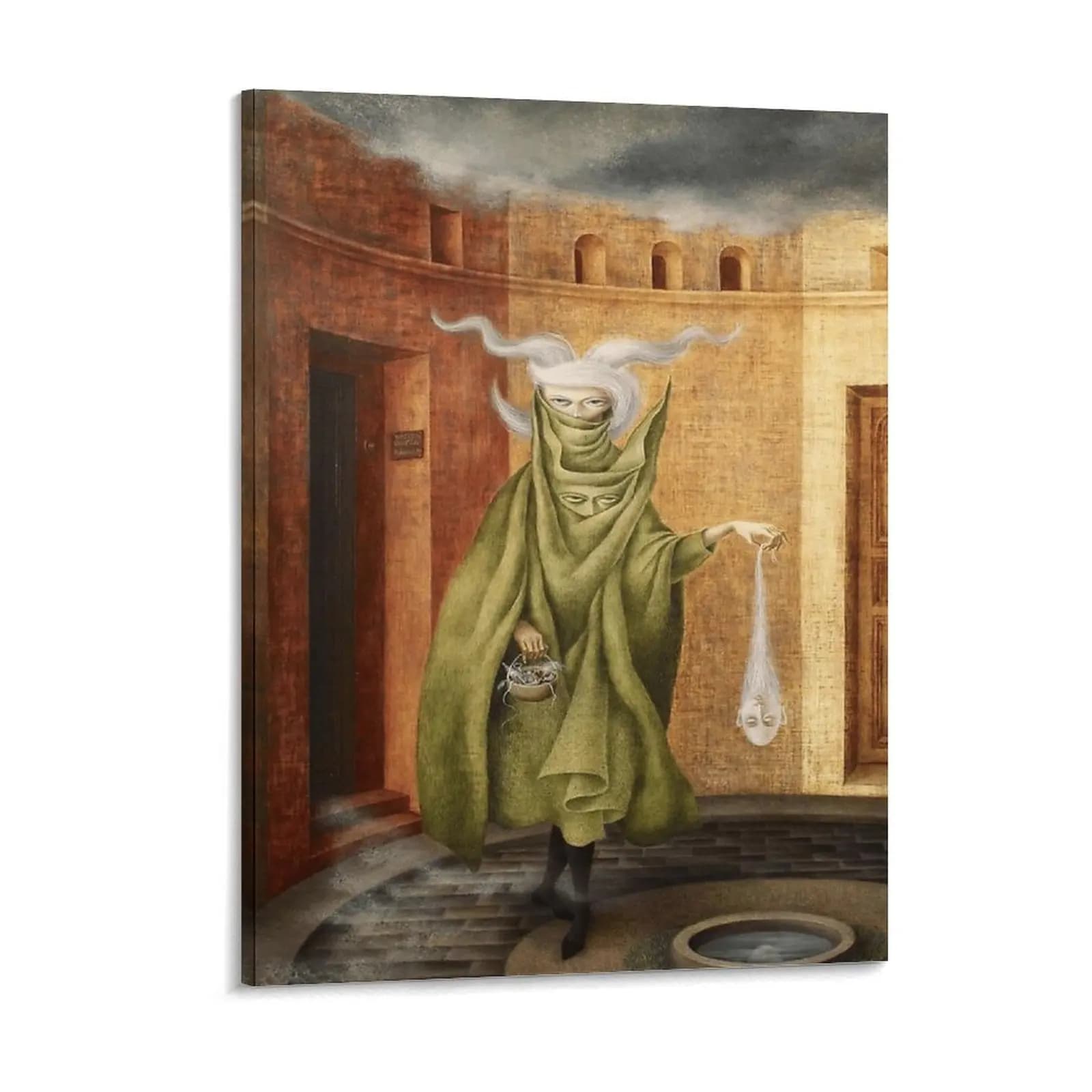 Remedios Varo Celestials Pablum Papilla Estelar Tela Pittura Design Bar Grotta Pablum Papilla Estelar Pittura murale incorniciata
