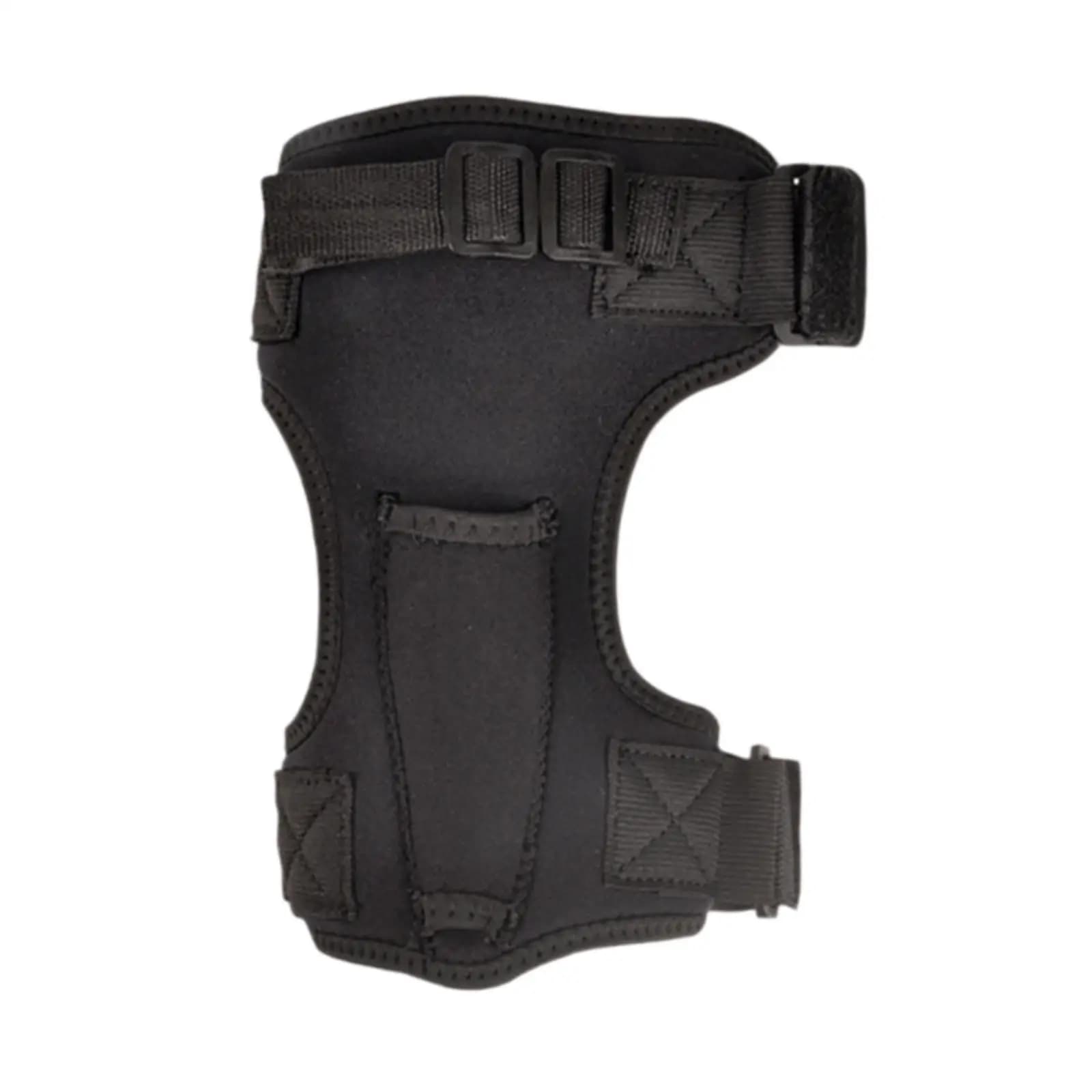 Fondina per Coltello Subacqueo con Cinghia per Gamba, Accessorio Antiscivolo Spesso per Snorkeling, Pesca, Rafting ed Escursionismo
