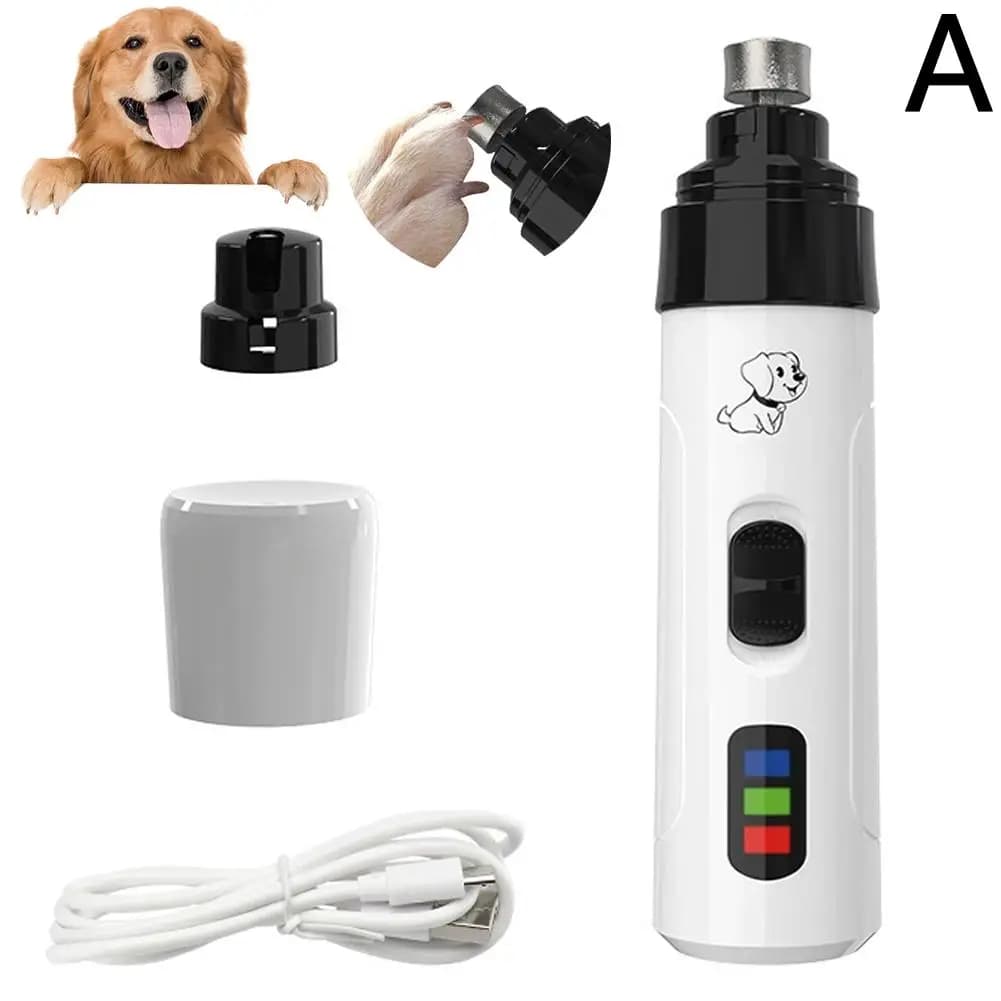 Electric Pet Nail Clippers Dog Nail Grinders Painless USB Rechargeable Dog Cat Paws Nail Trimmer Tools Grooming Tool