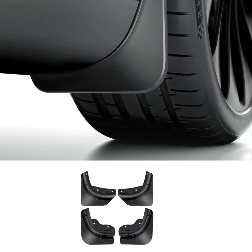 For Tesla Model Y Model 3 Highland 2026 Accessories Mud Flaps Stay Clean Protect Paint Military Grade All Weather Splash Guards