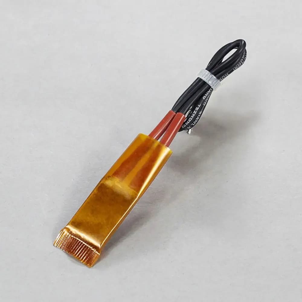 Elemento riscaldante da 60-270 gradi 12V 24V 110V 220V 25*15*3.5mm Accessori per asciugacapelli Bigodini Riscaldatore per riscaldamento in miniatura