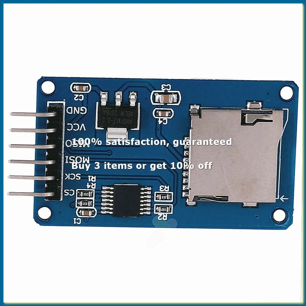 Micro SD Card TF Memory Card Shield Module SPI Reader Mini