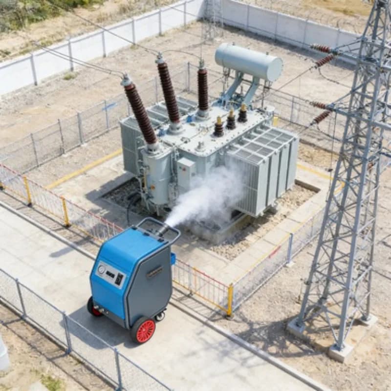 Carbon Cleaner Dry Ice Blasting Machine Industrial Portable High Pressure for Mold Valve Engine Rust
