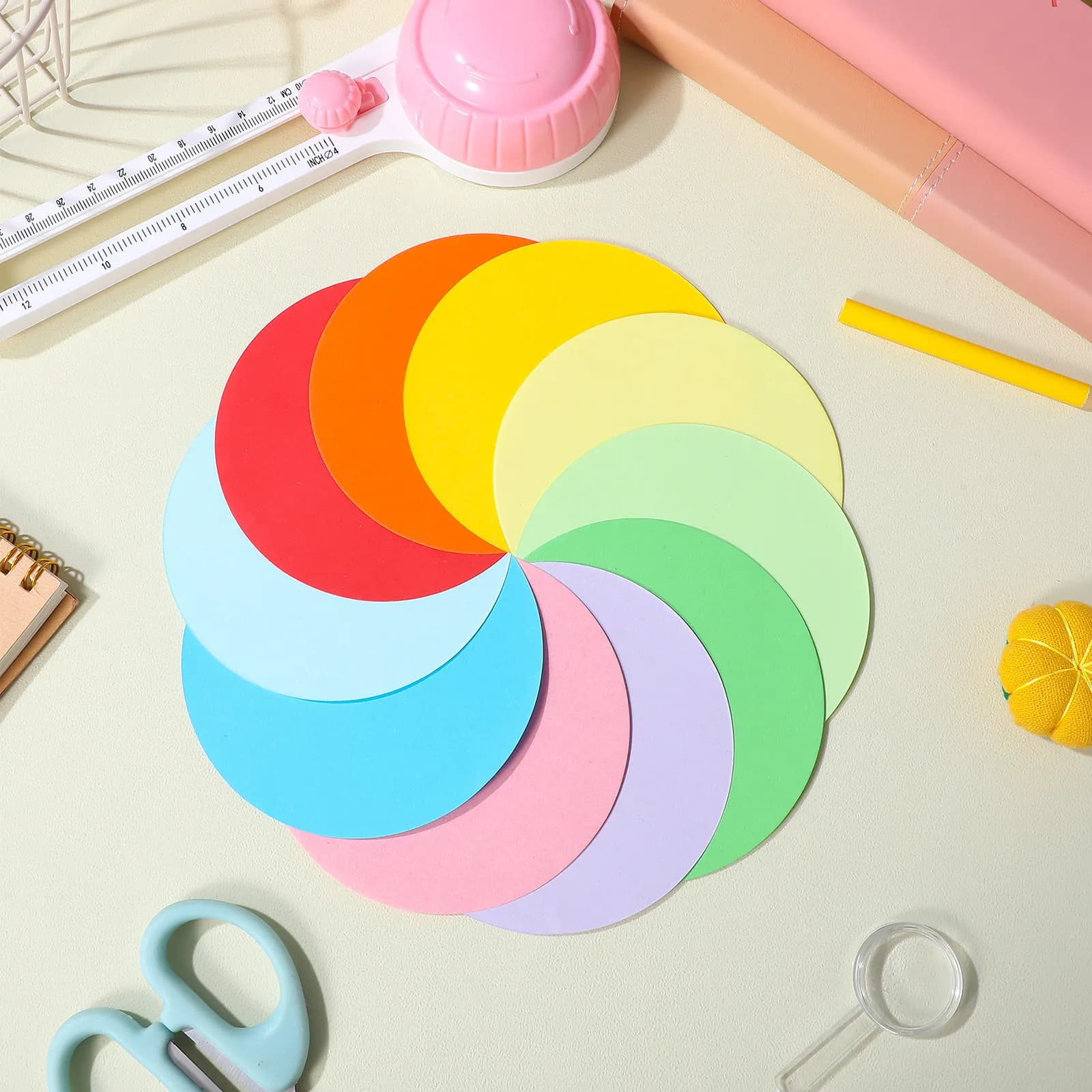 100Pcs Kids Origami Kit Colored Paper Handmade Craft Set for School Projects Fun Folding Art Activity Childrens Creative