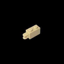 Gobricks Building Blocks GDS-90028 Mattoni 1 x 2 speciali con manico chiuso verticale sul bordo compatibile con LEGO 34816 Technical