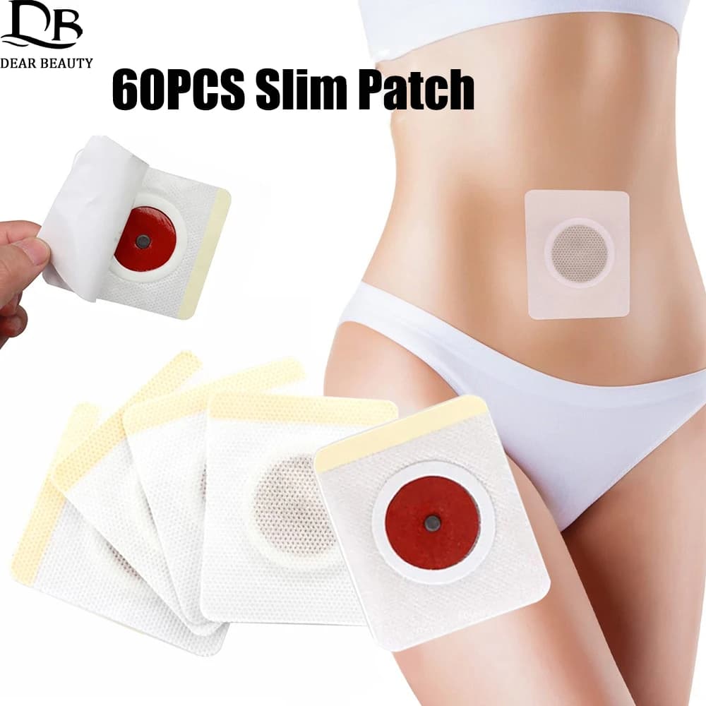 60PCS Weight Loss Slim Patch Burning Fat Slimming Products Slimming Brace Life Anti Cellulite Fat Burner Wall decal Slimming Tops