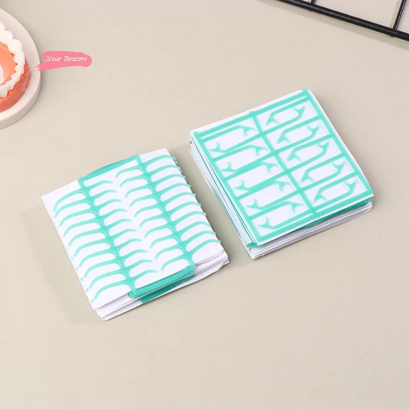 10Pcs/20Pcs Dental Lab Wax Mesh Square Grid round Hole Shape Sheet for Cast Metal Partial Design - 1 Box Dental Material