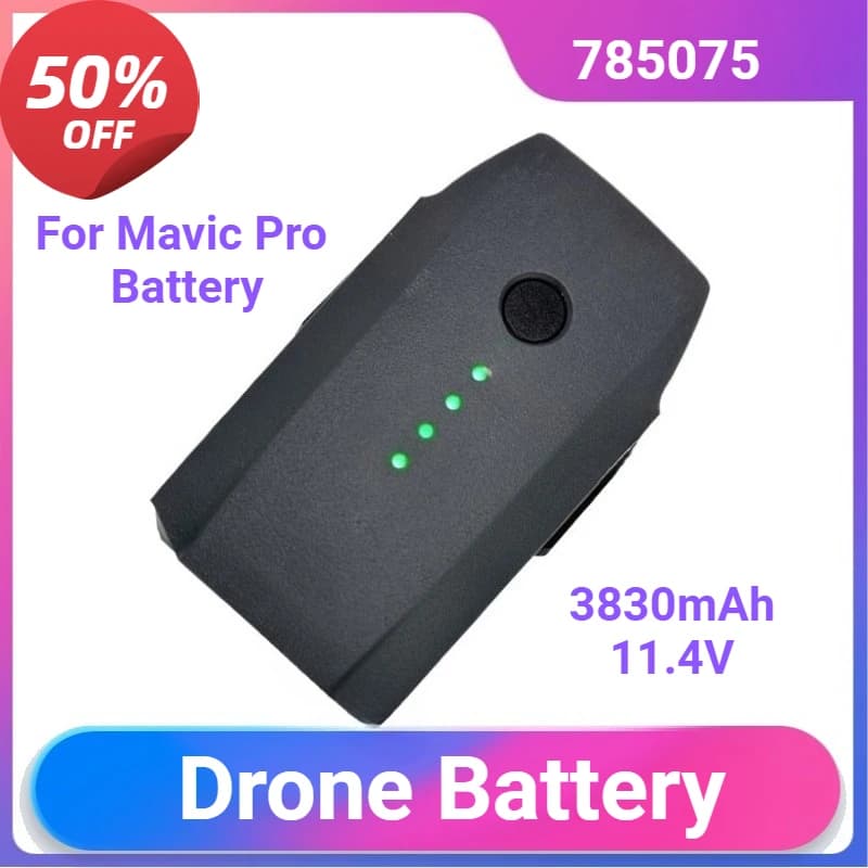 785075 Per Mavic Pro Batteria Batteria di Grande Capacità 3830mAh Volo Intelligente 11.4V Drone Accessori