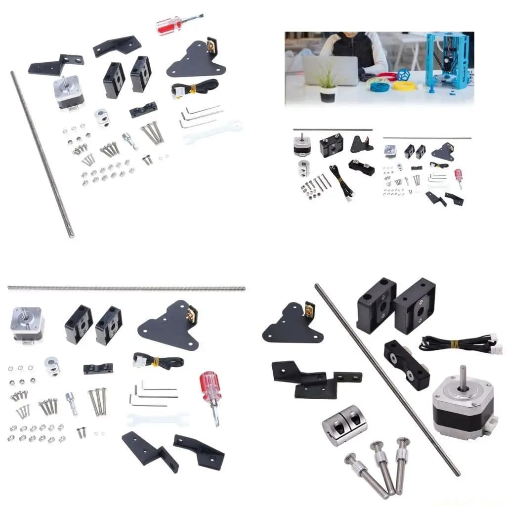 t8 dual axis Z command screw update for 3D printer for Ender3 CR10 with engine