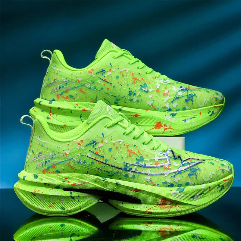 Men's Running Shoes for Marathon Carbon Plate Sports Specialities Comfortable and non-slip gymnastics shoes for women's leisure light and breathable
