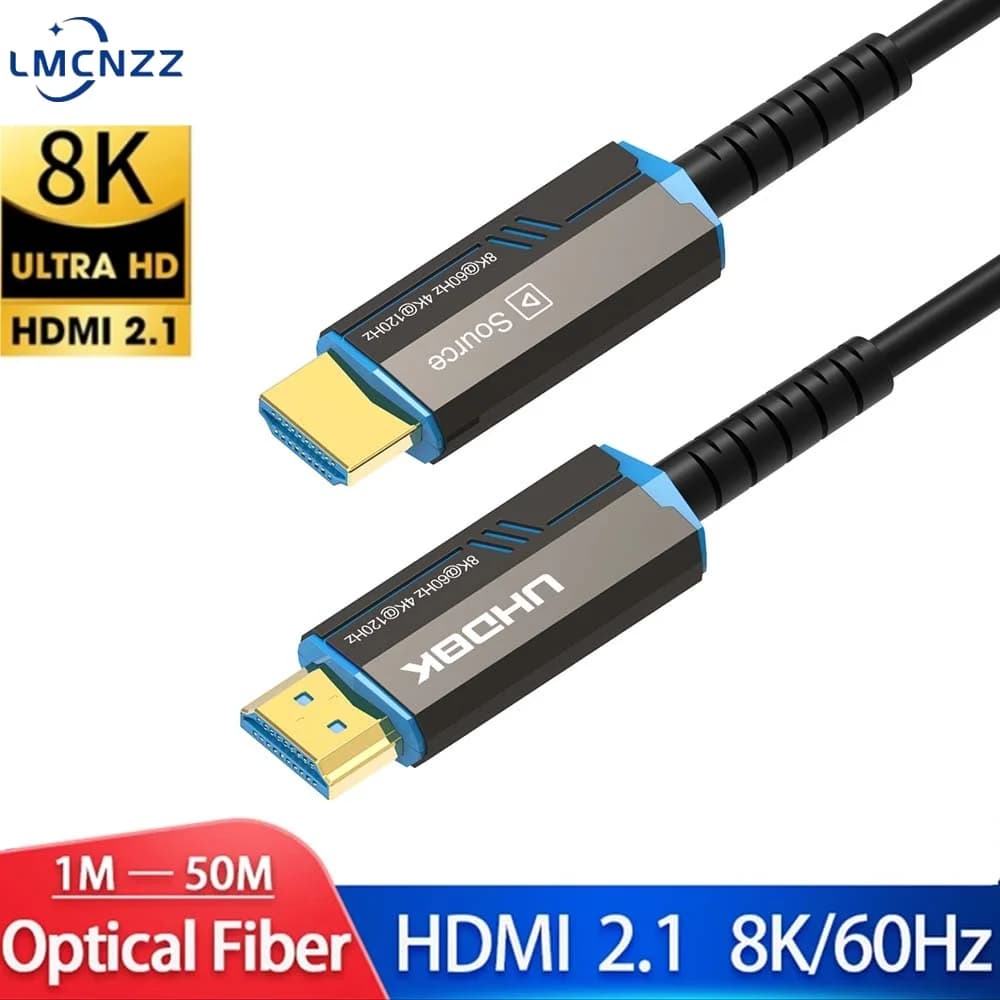 HDMI 2.0 8k/60Hz HDMI 2.1 48Gbps 4k/120Hz Ultra HD high speed 10M 15M 20M 30M 50M for TV projector