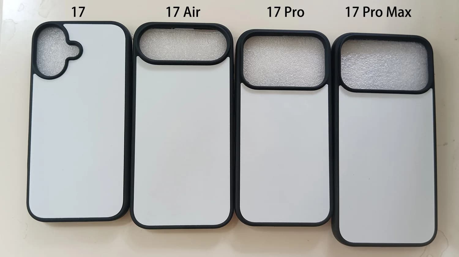 Custodie per telefono vuote a sublimazione in gomma siliconica 2D per iphone 16 16e 15 14 13 12 pro XR xs max 11 7 8 plus cover case custodia