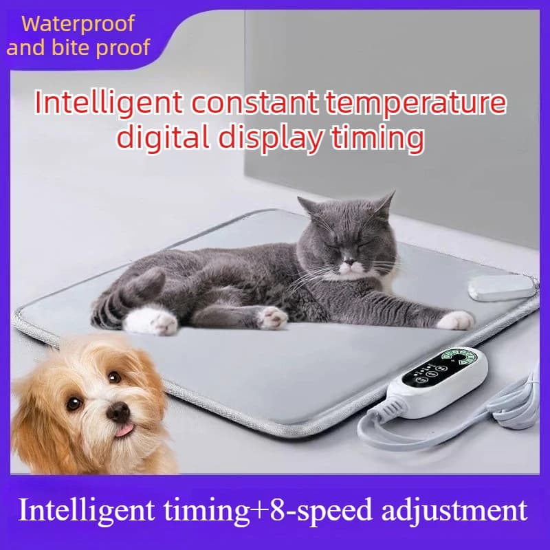Waterproof Cat Dog Electric Blanket Intelligent Constant Temperature Electric Heating Pad Pet Warm Winter Heating Pads Indoor