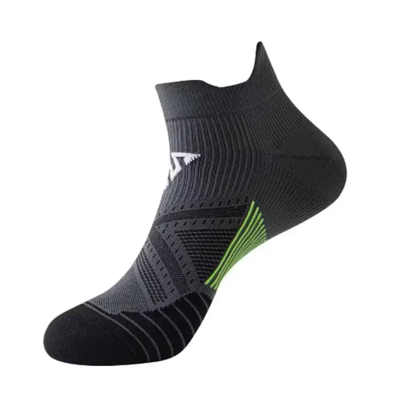 Calze Sportive Traspiranti per Uomo e Donna, Calze a Compressione per Corsa e Fitness, Calze Atletiche con Supporto Ammortizzato per l'Arco Plantare