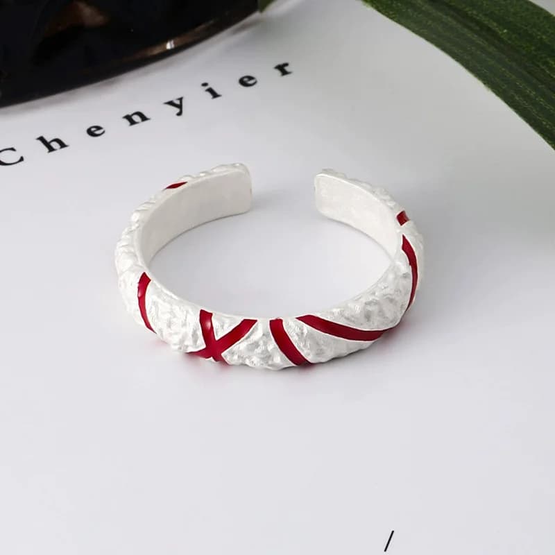 Silver new retro ring with fashionable temperament, high-end trendy brand, light luxury and versatile men's and women's jewelry
