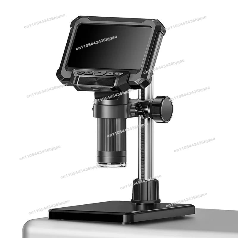 Microscopio elettronico digitale ad alta definizione 1080P per lente d'ingrandimento industriale e elettronica