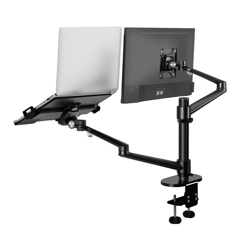 12-17 Inch OL-3L Aluminum Laptop Support Height Adjustable Double Arm Support 17-32 Inch Desktop Computer Desk New Product