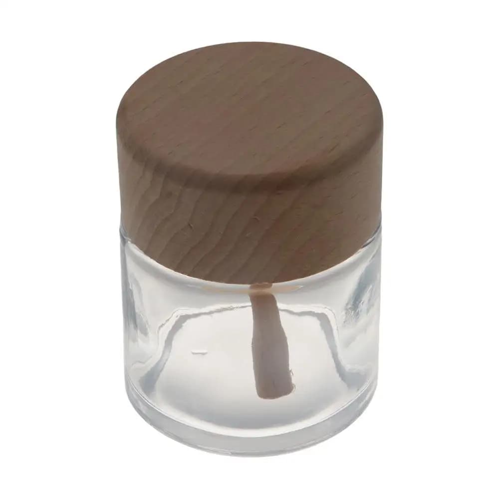 50ml Diffuser Bottles with Wooden Cap Glass Mini Refillable Fragrance Diffuser Jars DIY Car Aromatherapy Bottle Bottle