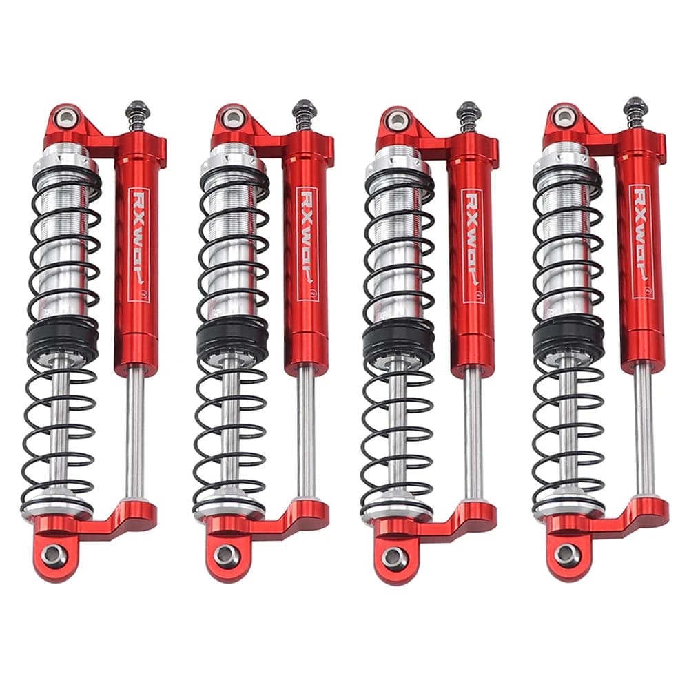 Adjustable oil L = 105mm Low pressure shock absorber in metal Double clamp for 1/8 Rc Crawler Car Meijiaxin H8h Yikong CROSSRS