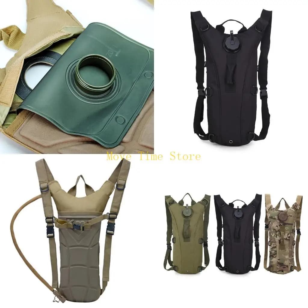 92ME Tactically Hydrations Pack Backpack Waterproof Nylon Water Bag Outdoor Lightweight Water Backpack Water Bag
