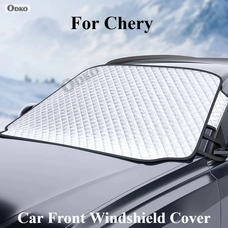 Per Chery Tiggo 8 Plus, Tiggo 8, New 5 Plus, 7 Pro Max, Omoda 5 - Telo Parasole Anteriore per Auto, Protezione Invernale da Ghiaccio e Gelo, Copertura Impermeabile