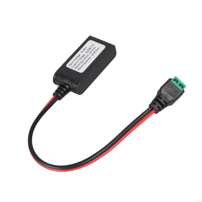 Universal QC3 0 Charging Cable Line With 2Pin Input DC12V-32V For Phones Tablets And Other 5V Gadgets