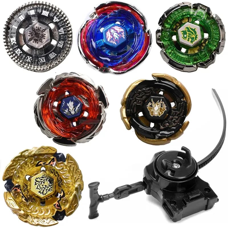 Bey.blade Burs Metal Fusion Blayblade Galaxy Pegasis Fury Master 4D System Gyro with Launcher Spinning Top Children Toys