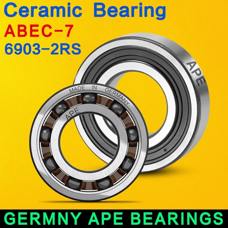 German hybrid bearings APE 686 696 607 688 698 608 699 699 6800 bicycle bearings R6 2RS, mountain bike bearings, pedals