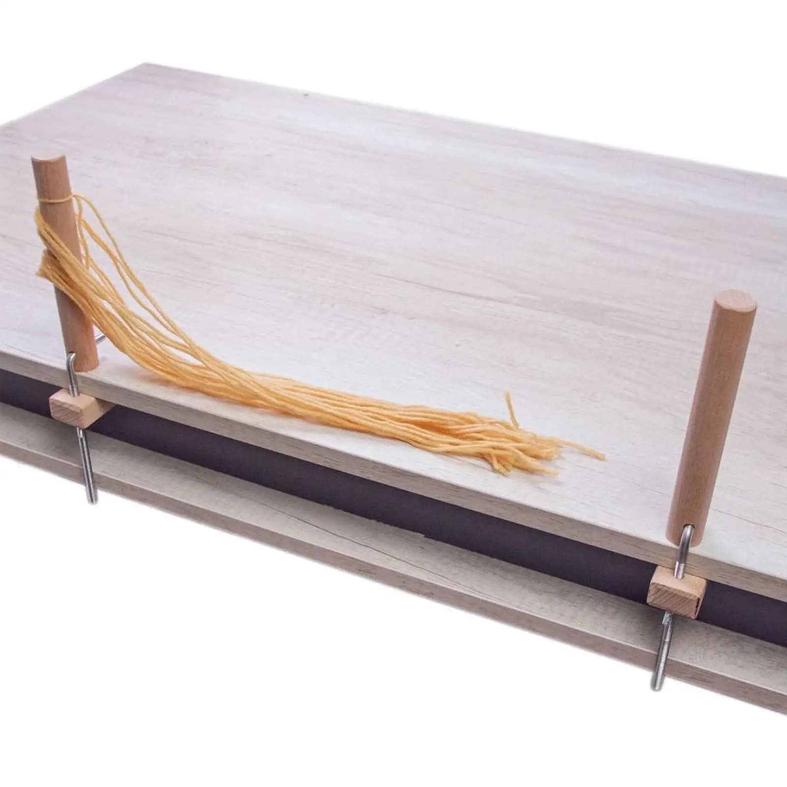 Weaving Loom Pegs Warping Clamp Set Wooden Desk Tool Adjustable Handcraft Pegs for Table Tapestry and Braided Machine Use